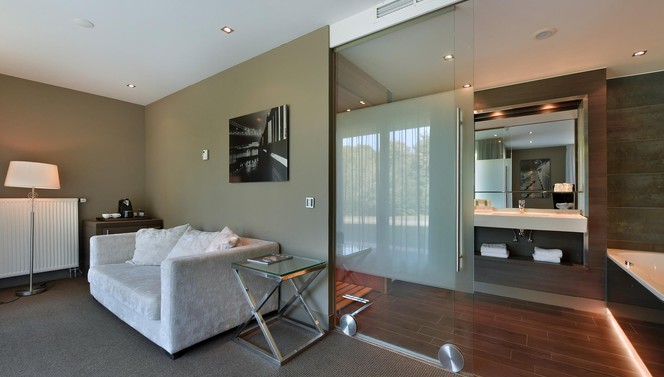 Superior room infrared cabin with balcony